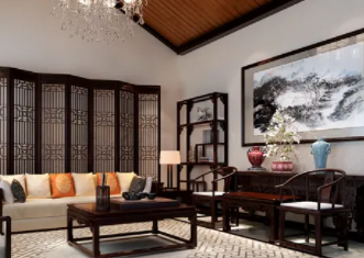 桂东中式书房设计让四合院的生活更加美好